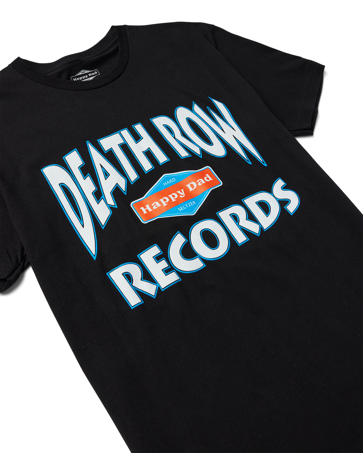 T-shirt collaboratif Happy Dad x Death Row (noir)