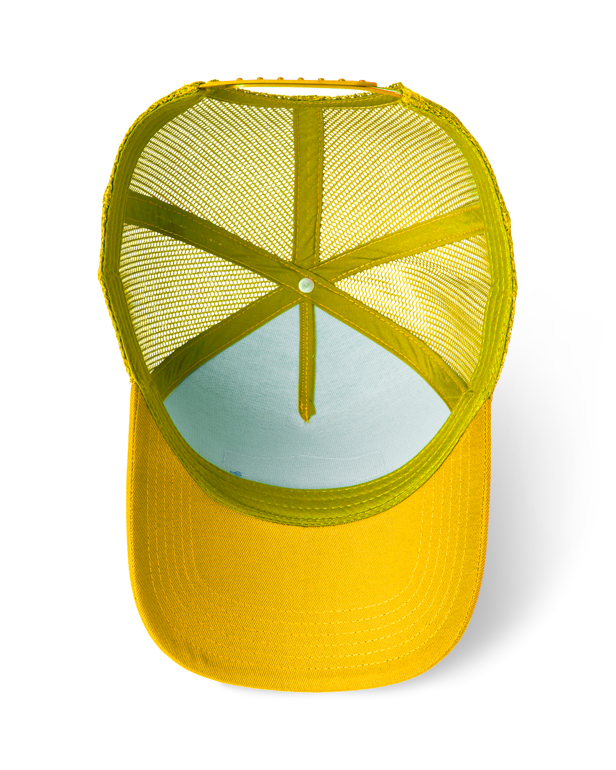 Casquette Happy Dad Trucker (Jaune)