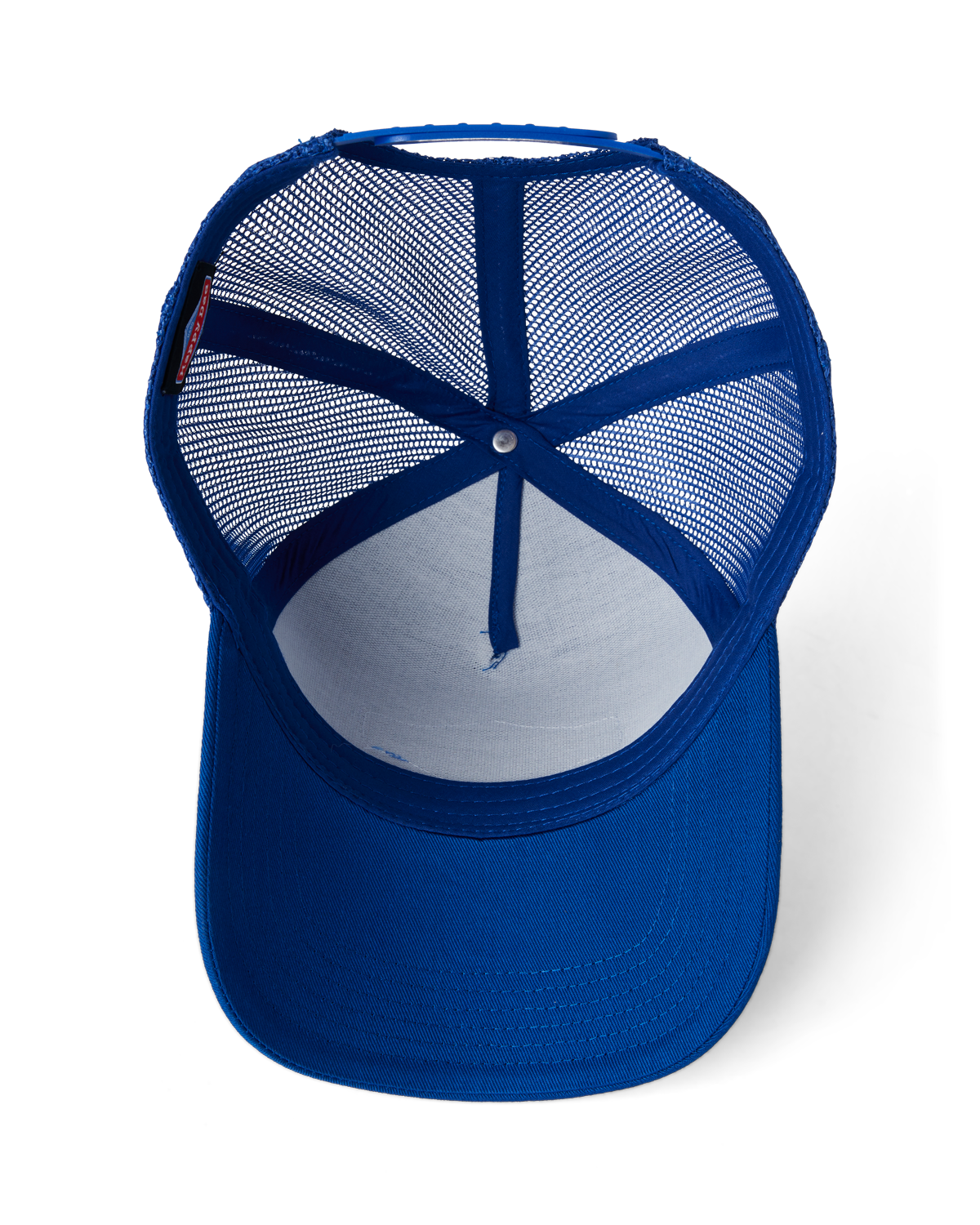 Casquette de routier Happy Dad (Bleu royal)