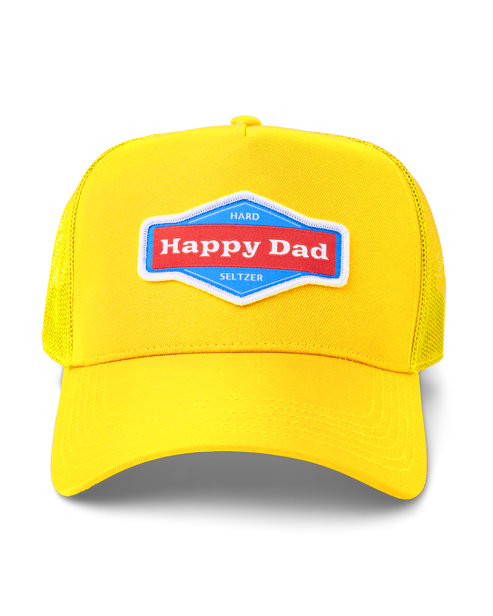 Casquette Happy Dad Trucker (Jaune)