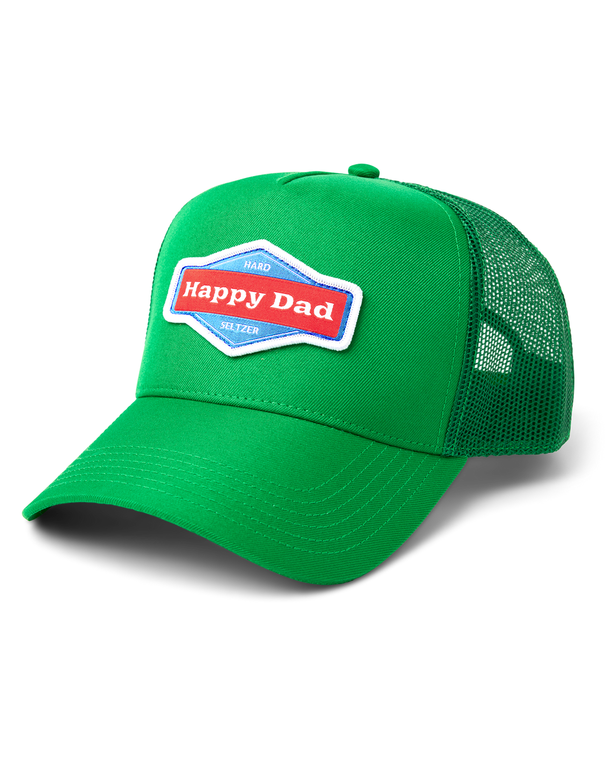 Casquette de camionneur Happy Dad (verte)