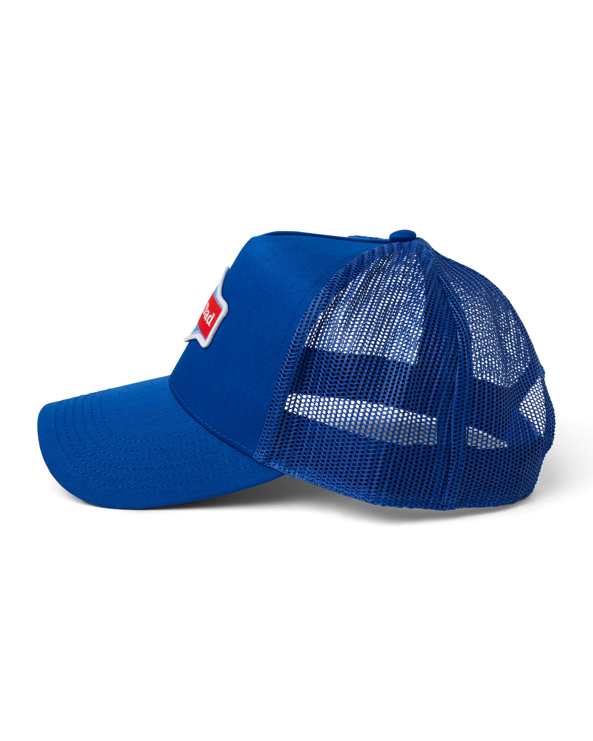 Casquette de routier Happy Dad (Bleu royal)