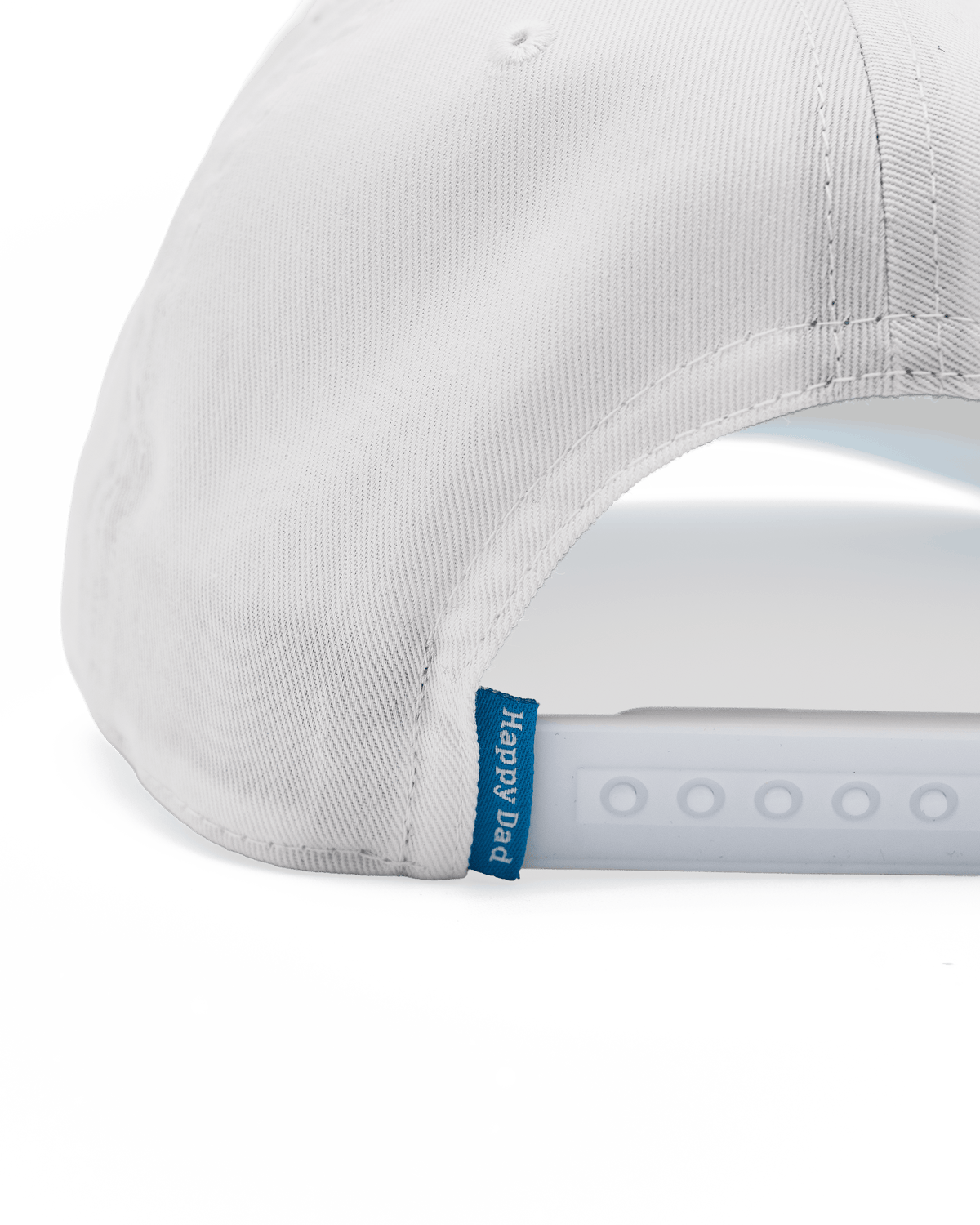 Casquette bicolore Happy Dad (blanc/bleu)