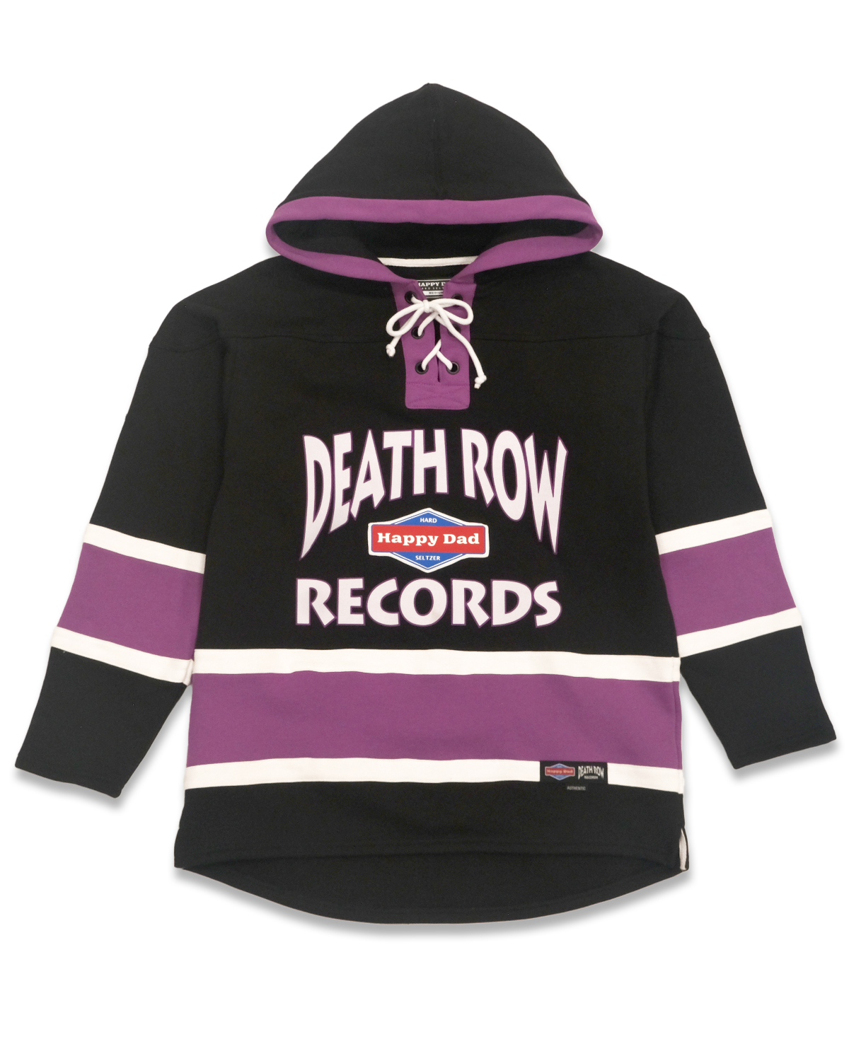 Sweat à capuche Happy Dad x Death Row Hockey