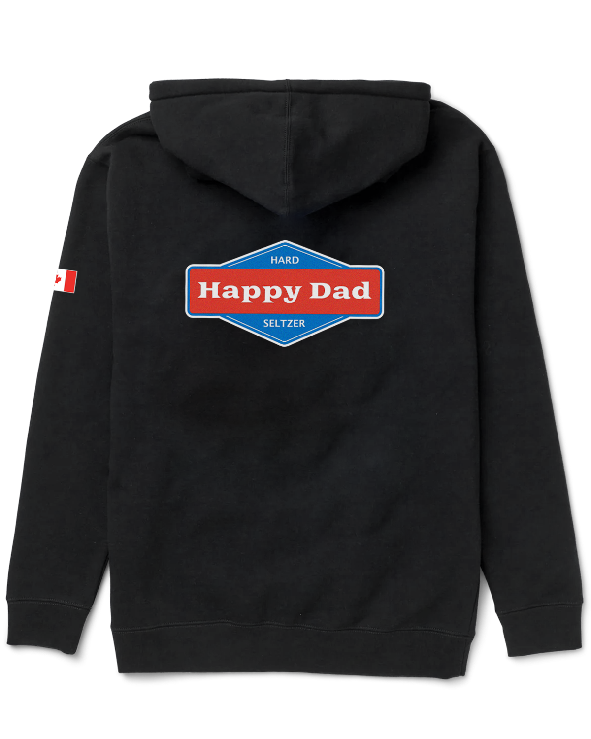 Happy Dad Arch Hoodie Canada (Noir)