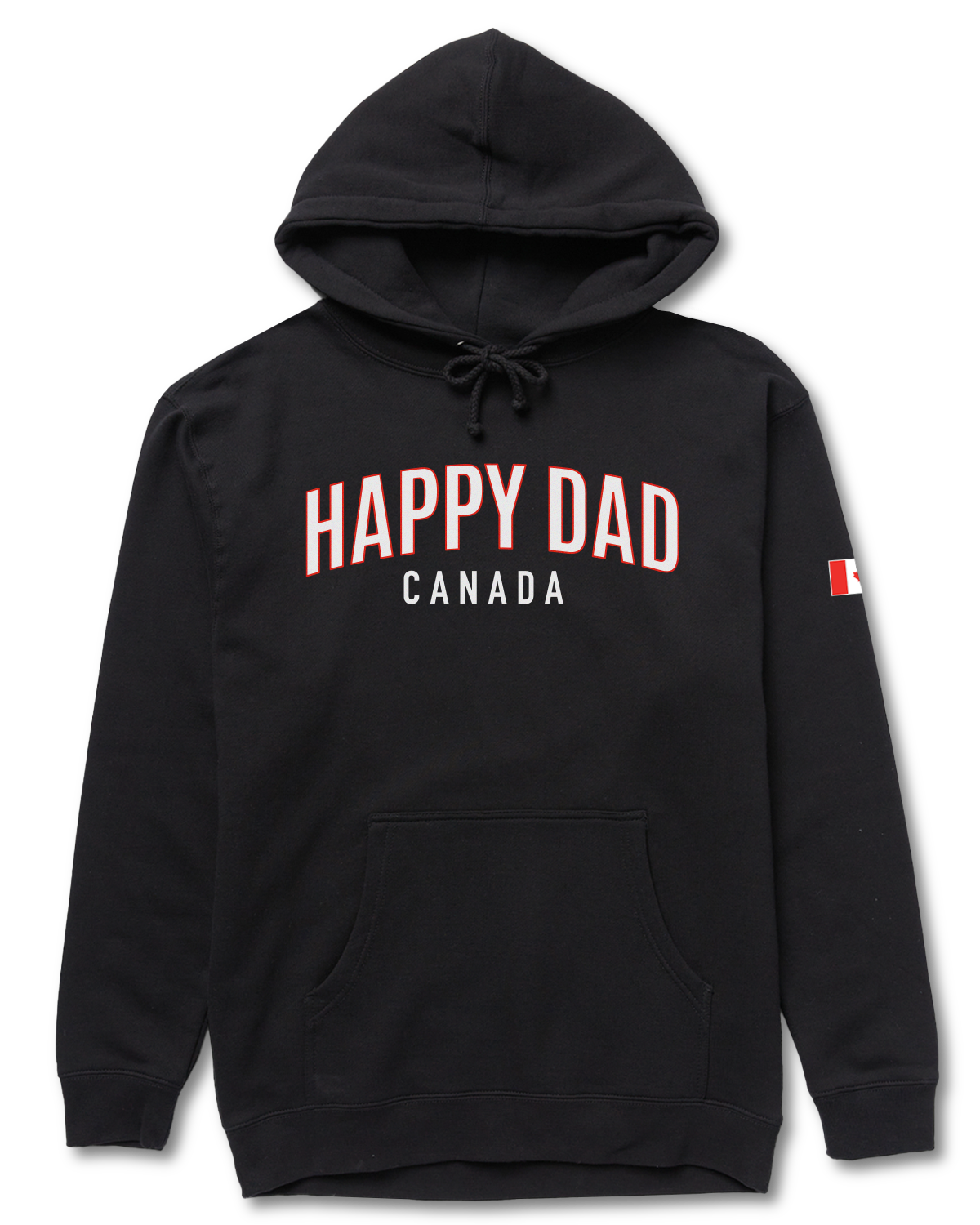 Happy Dad Arch Hoodie Canada (Noir)