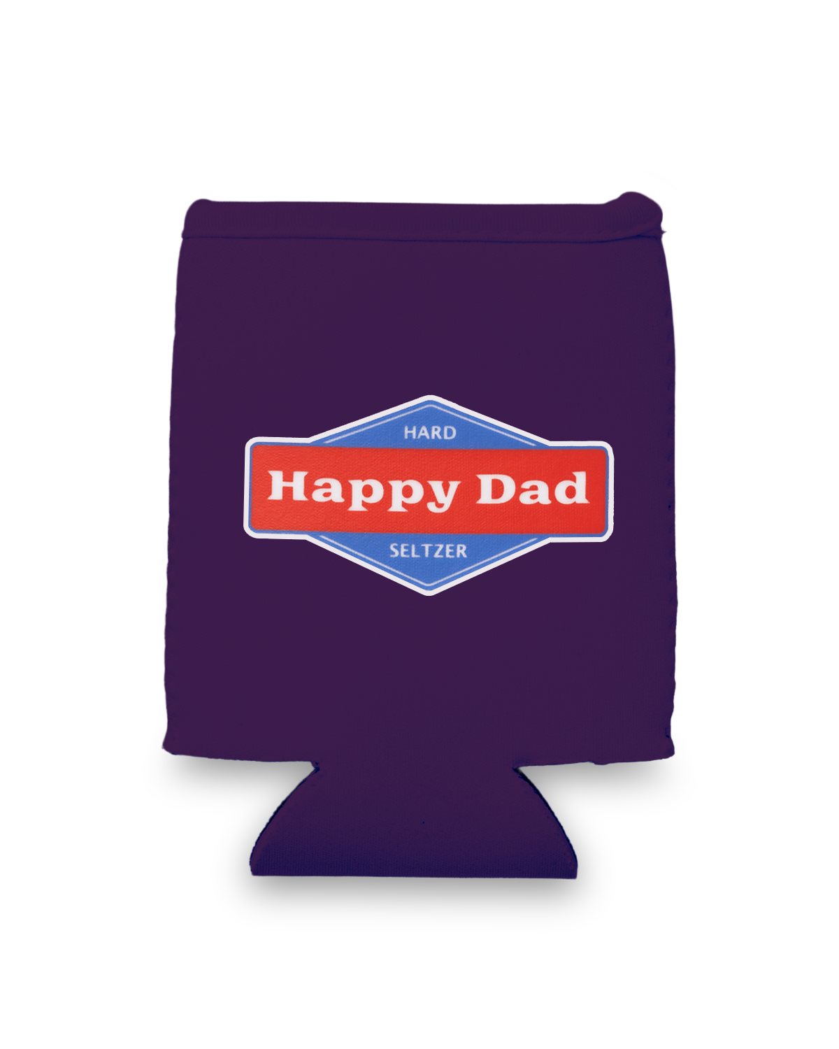 Happy Dad Can Sleeve - 12oz (Purple)