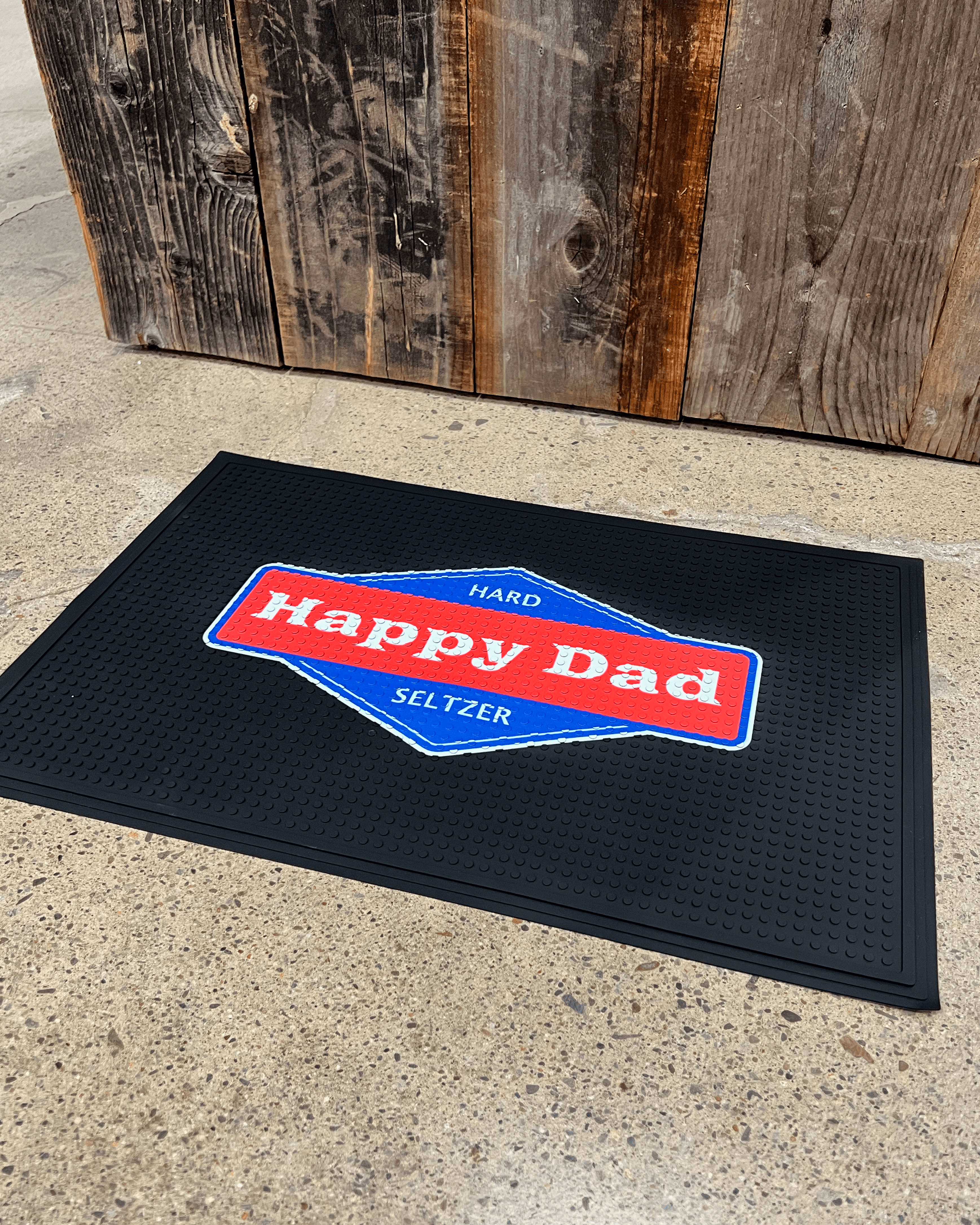 Tapis de sol Happy Dad (Noir)