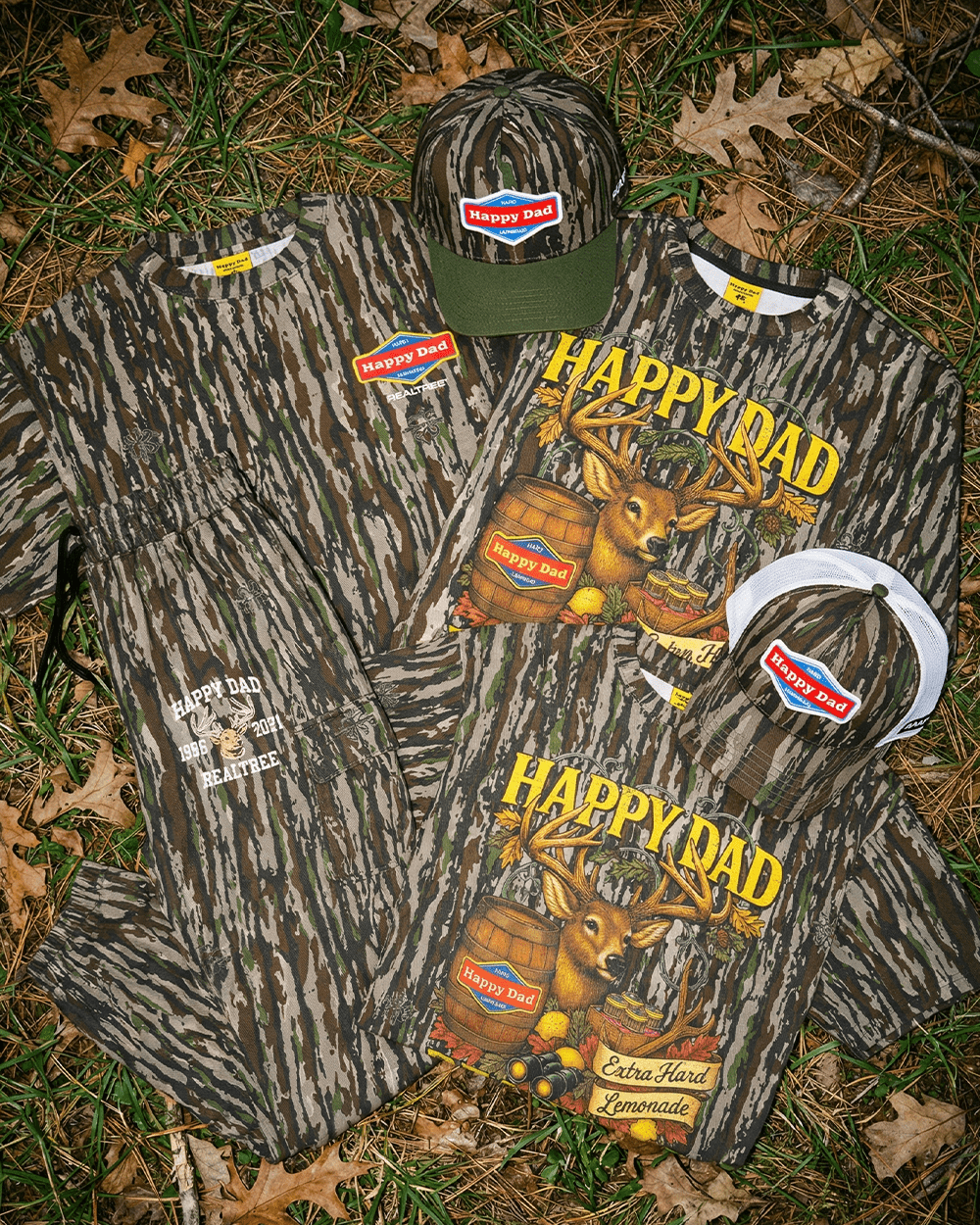 Happy Dad x REALTREE Deer Tee