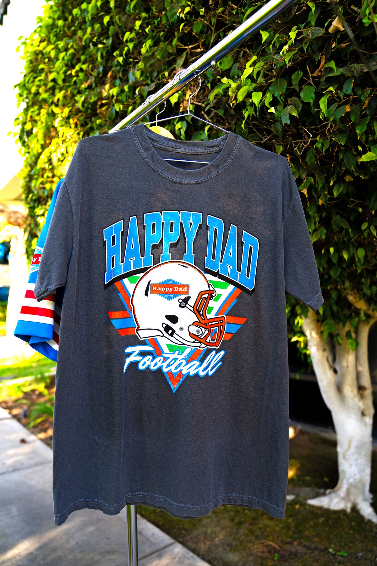 T-shirt de football vintage Happy Dad