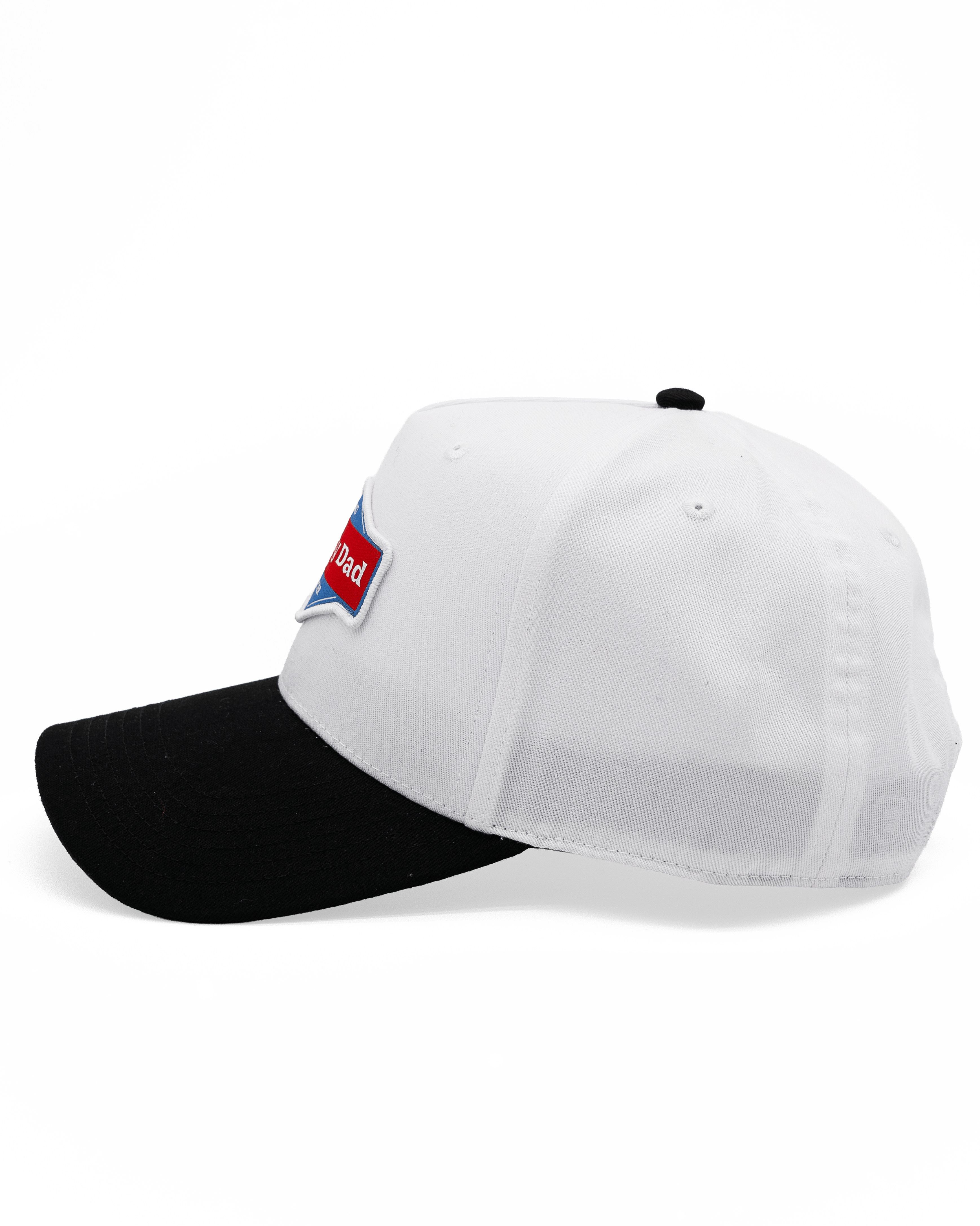 Happy Dad 2-Tone Hat (White/Black)