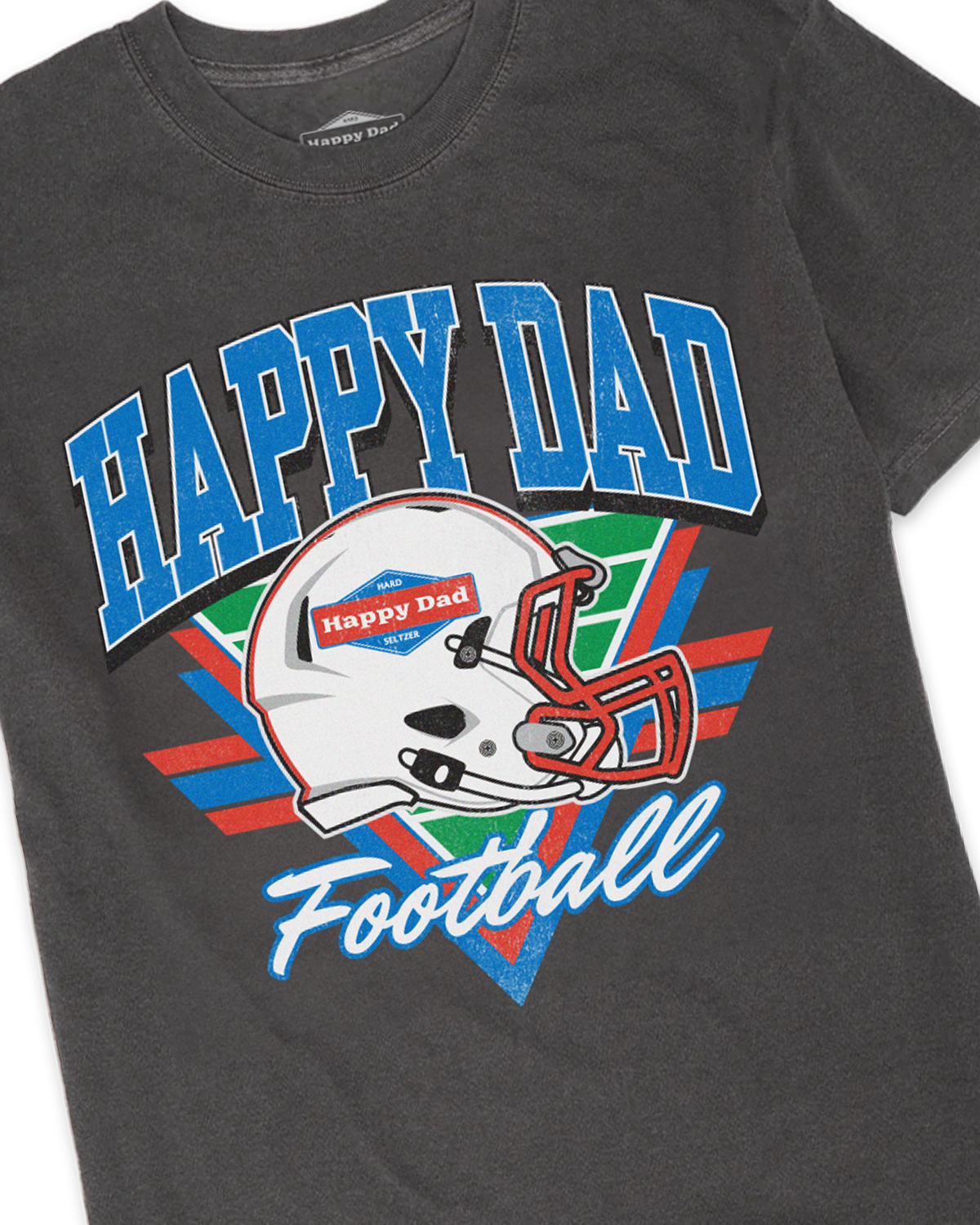 Happy Dad Vintage Football Tee