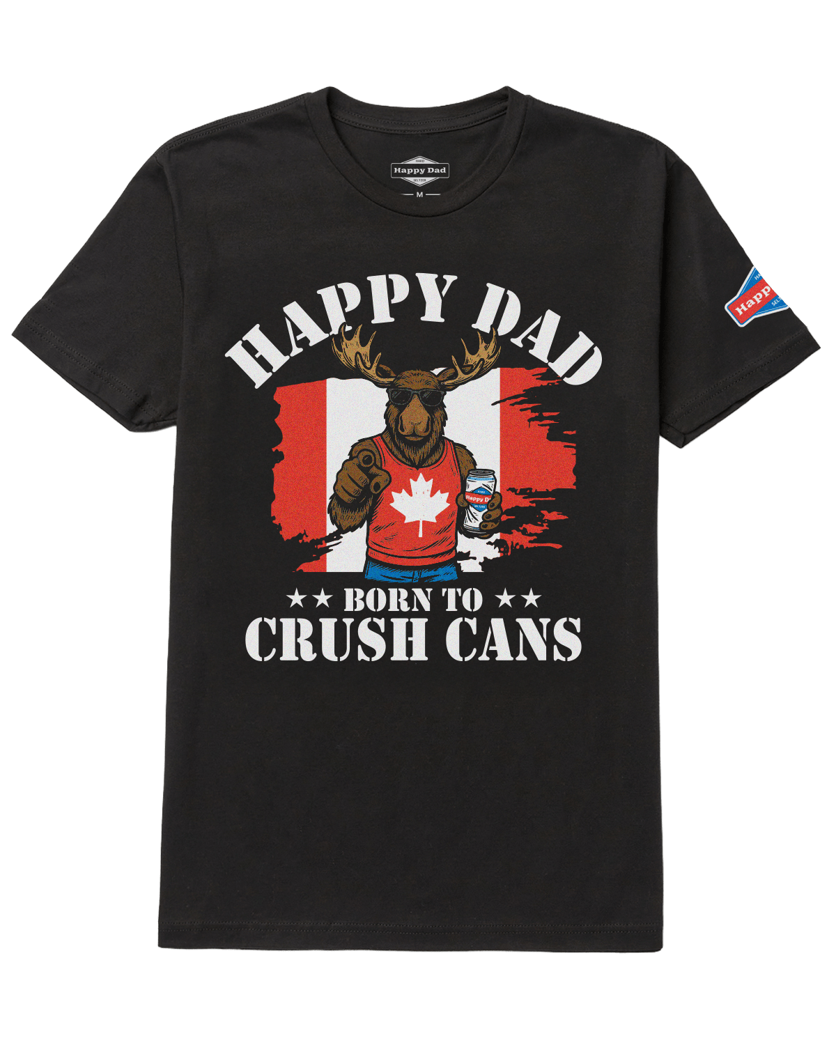 Canada Born to Crush Tee