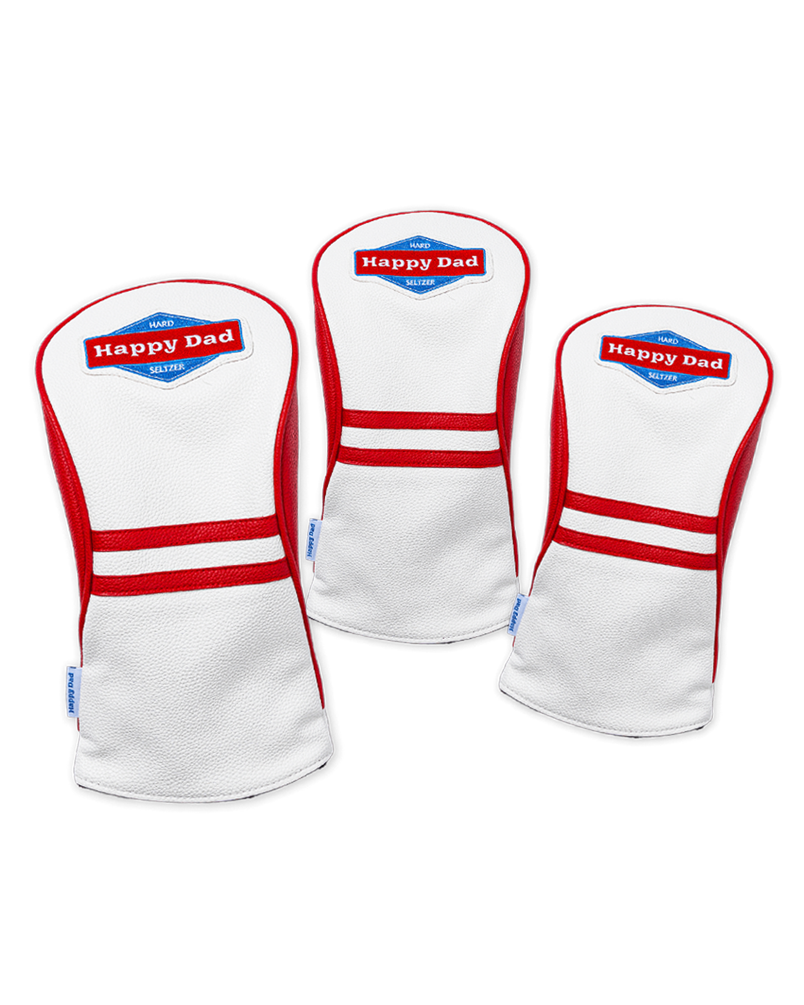 Happy Dad Golf Woods Head Cover Set