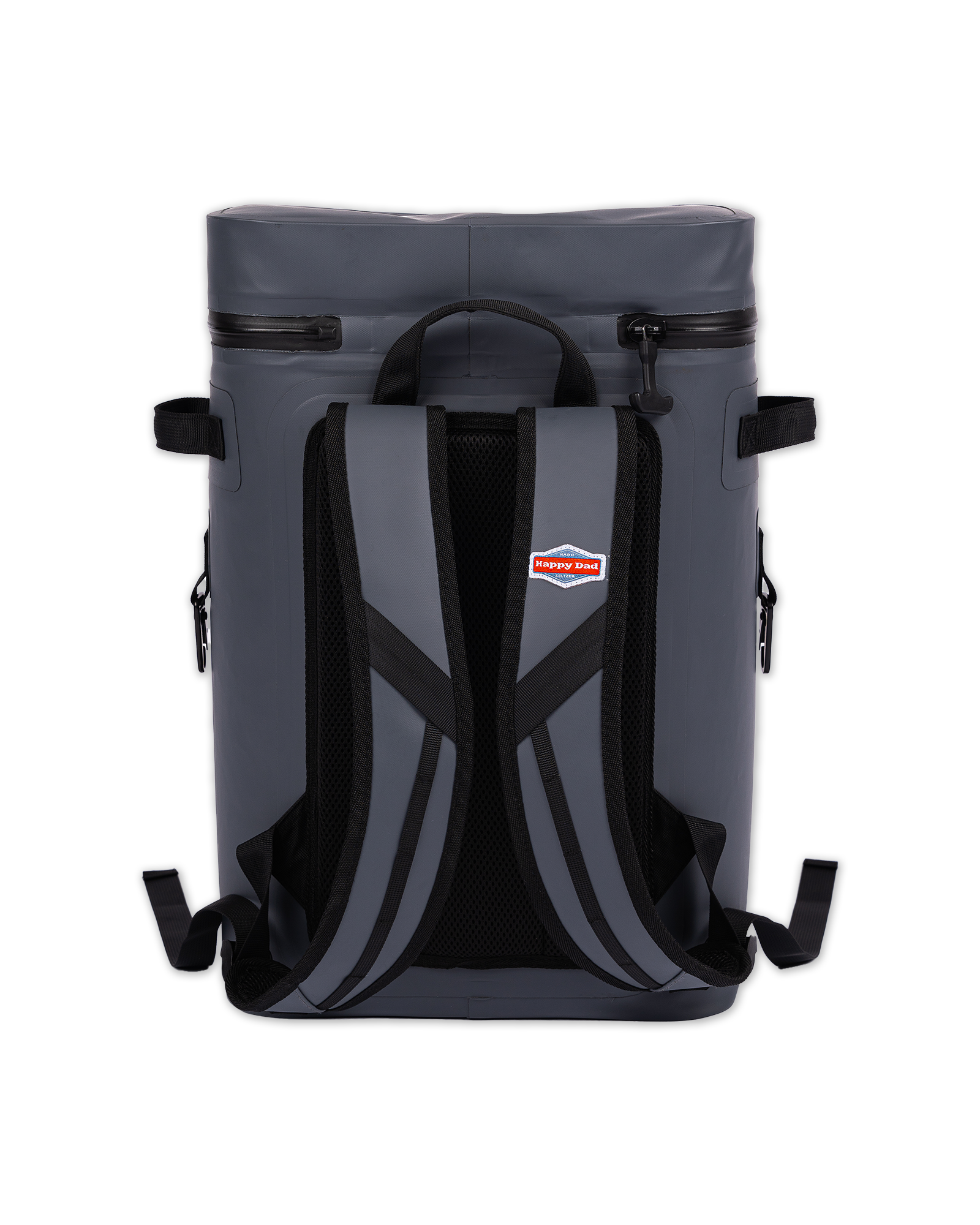 Happy Dad Cooler Backpack (Grey)