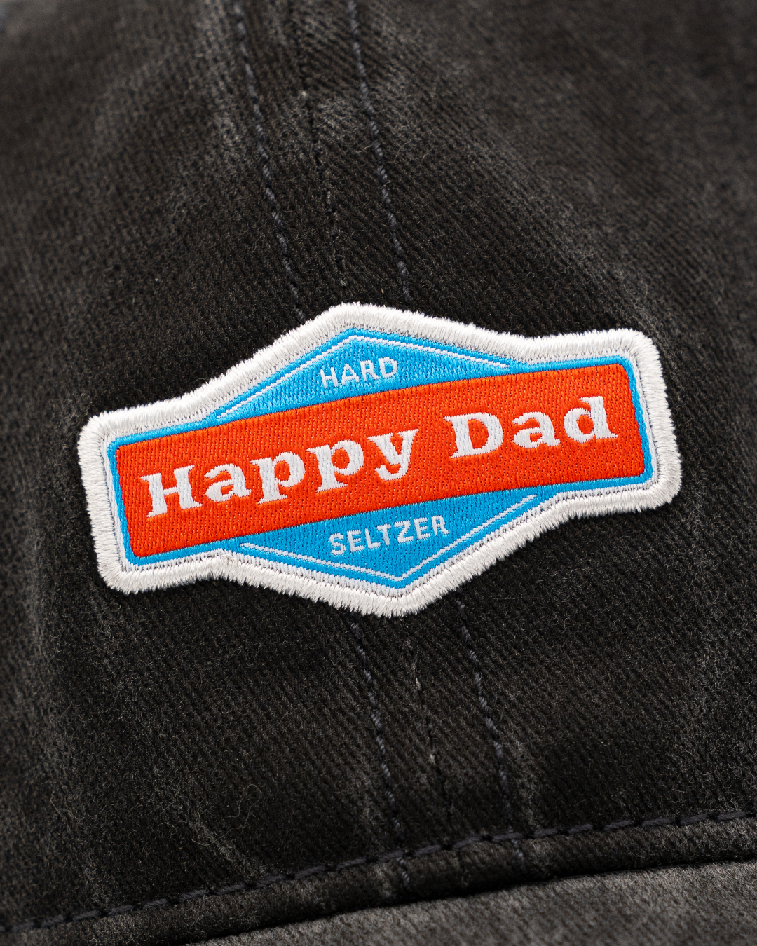 Happy Dad Washed Dad Hat